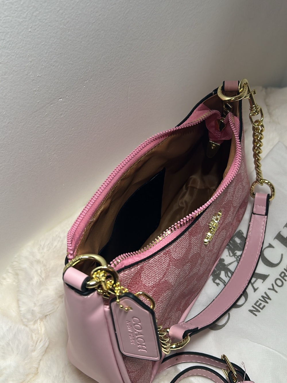 Pink Coach purse - Picture 2 of 3